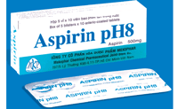 Hình ảnh Thuốc Aspirin pH8 500mg