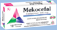 Hình ảnh Thuốc Mekocefa 500mg